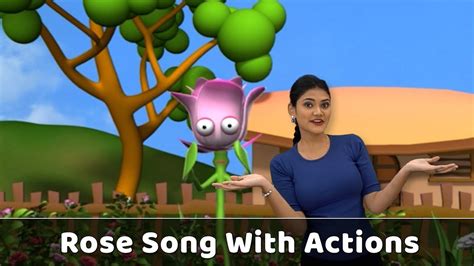 Add this video to your web page. Rose Flower Song With Actions | Flower Rhymes For Babies ...