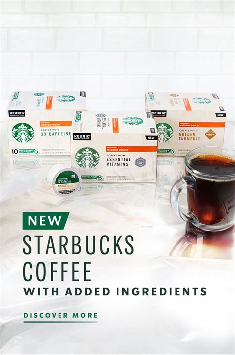 Enjoy Starbucks Coffee With More At Home Starbucks Coffee Starbucks
