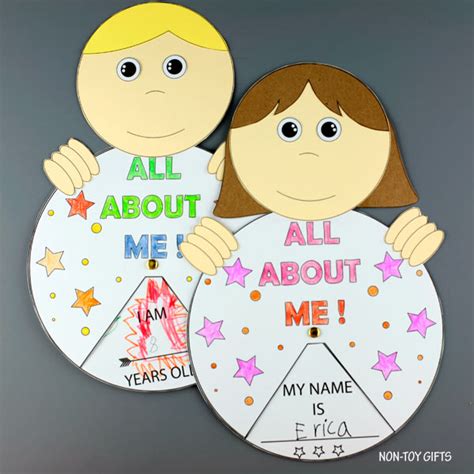 All About Me Craft Back To School Open House Non Toy Ts