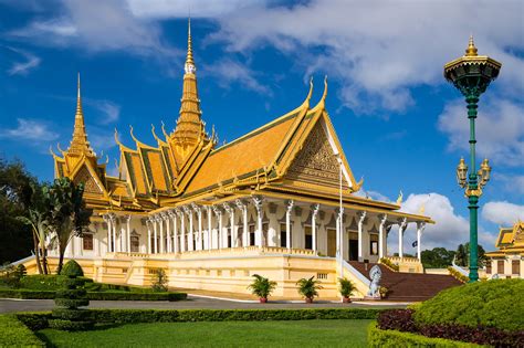 Phnom Penh Royal Palace And Silver Pagoda Residence Of The Cambodian