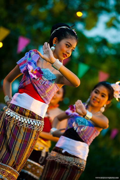 songkran tiny dancer a cute thai girl performs a native dance in colorful garb for songkran