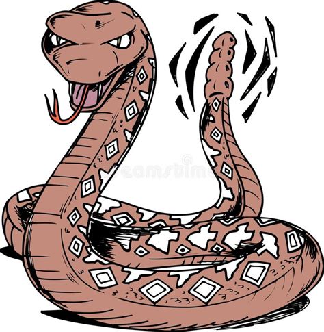 Rattlesnake Cartoon Free Stock Photos Stockfreeimages