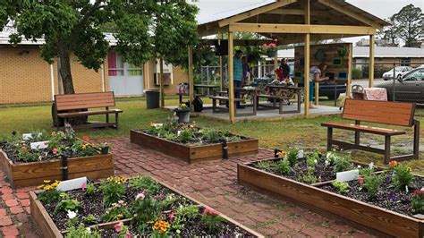 Volunteers Build Outdoor Classroom Garden For James Ebacon Elementary