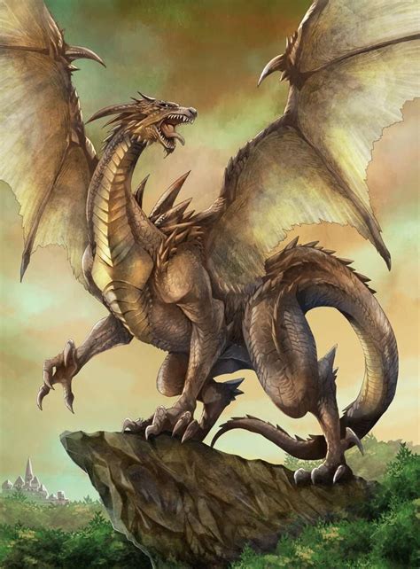 Dragons Of The Wood Dragones Dragones Mitologicos Obras De Arte De