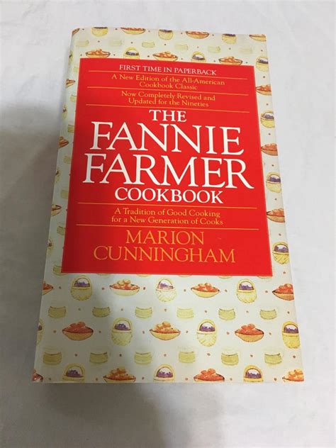 Fannie Farmers Cookbook Estatesales Org