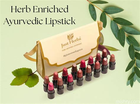 Heres Why We Loved Just Herbs Lipsticks Mishry Finds