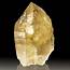 61 Golden Yellow CITRINE Sharp Glowing Terminated Gem Crystal Brazil 