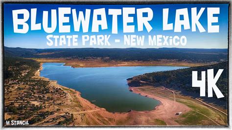 Bluewater Lake State Park New Mexico 4k Dji Mavic Air 2 Footage