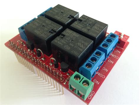 Arduino Relay Shield Kit 12v Nightfire Electronics Llc