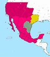 Estos mapas muestran la historia de México