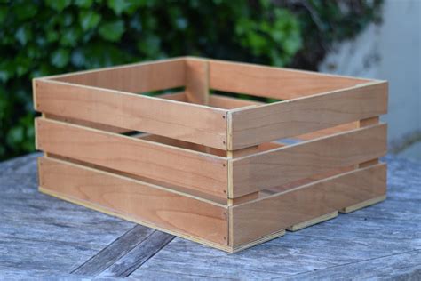 How To Build A Wooden Crate