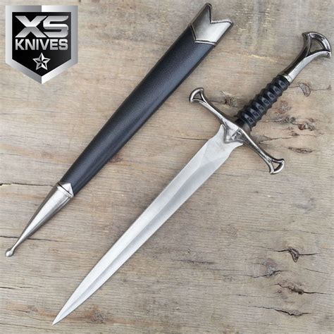 13 Medieval Knight Dagger Knife Historical Short Sword W Scabbard
