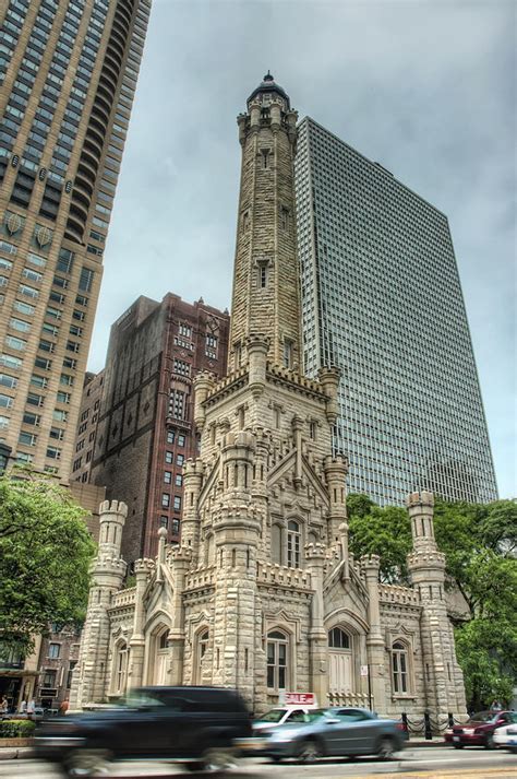 The Old Chicago Water Tower Photograph By Noah Katz