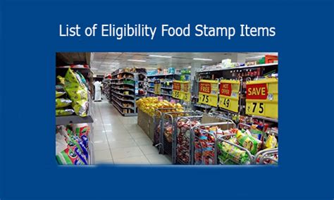 Additional information junk food & luxury items. List of Eligibility Food Stamp Items: What you Can and ...