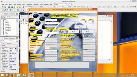 Perhitungan gaji berdasarkan jumlah hari kerja. Tutorial Program Perhitungan Gaji Karyawan - YouTube