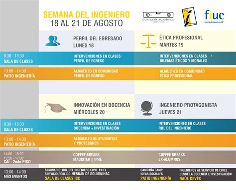 Ya Comenzó La Semana Del Ingeniero Ingeniería Uc