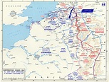 [Map] Map noting the front lines of the Western Front of European War ...