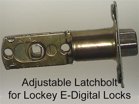 Lockey Replacement Latchbolt Cylindrical Deadlocking Spring Type