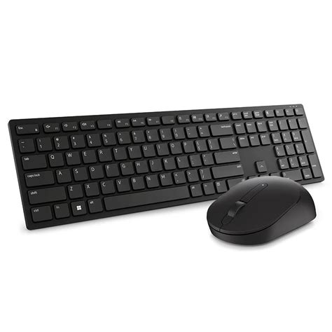 Kit Teclado E Mouse Sem Fio Dell Pro 4000 DPI ABNT2 Branco KM5221W