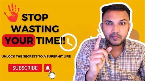Time Management Tips Stop Wasting Your Time Youtube