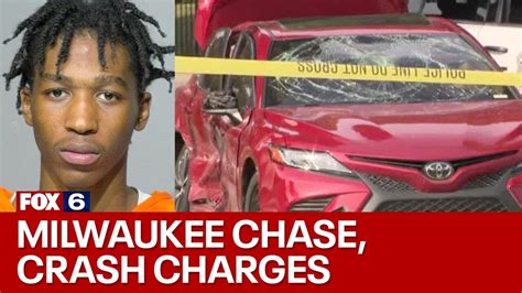 Milwaukee Police Chase Crash Man Charged Fox6 News Milwaukee Youtube