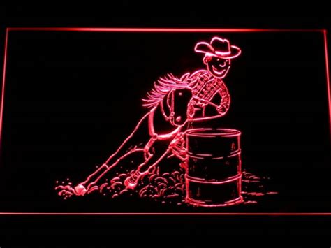 Barrel Racing 1 Led Neon Sign Fansignstime