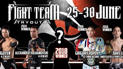 check out the 2018 tiger muay thai team tryout preview sponsorship opportunities available