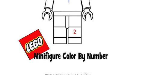 Lego Addition And Multiplication Color By Number Worksheets Free