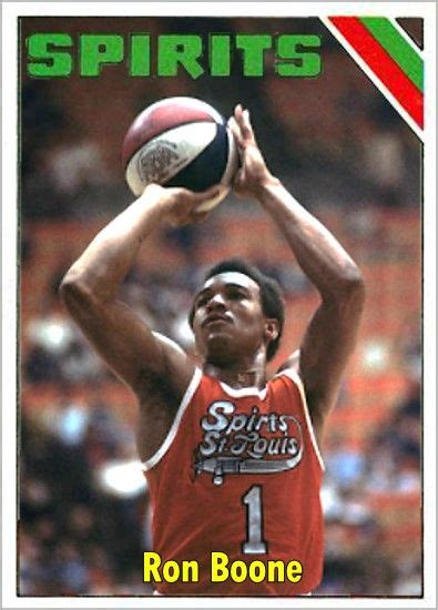 Ron Boone Spirits Of St Louis Basketball Players Nba Logo Basketball