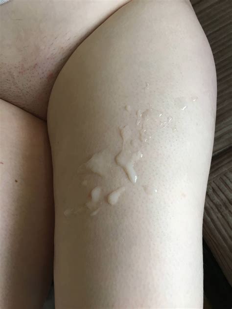 You Havent Cum On My Thigh Yet Filling In Every Part Of Her Body
