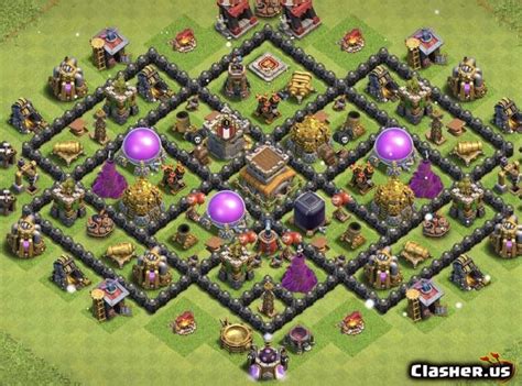 Town Hall 8 Th8 Wartrophy Base 439 With Link 0 2022 Farming