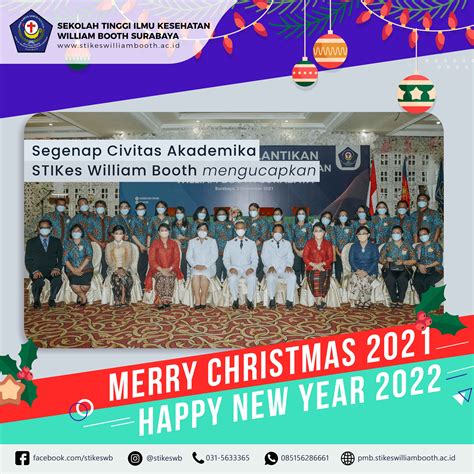 Stikes William Booth Surabaya Selamat Natal Dan Tahun Baru