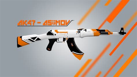 Cs Go Ak 47asiimov Counter Strike 16 Skin Mods