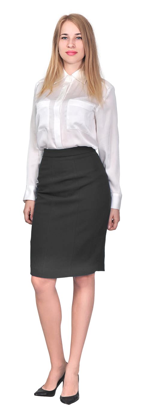 Marycrafts Womens Lined Pencil Skirt Work Business Office Knee Length