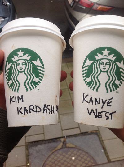 Enjoy Kim And Kanye Starbucks Friends Drinks