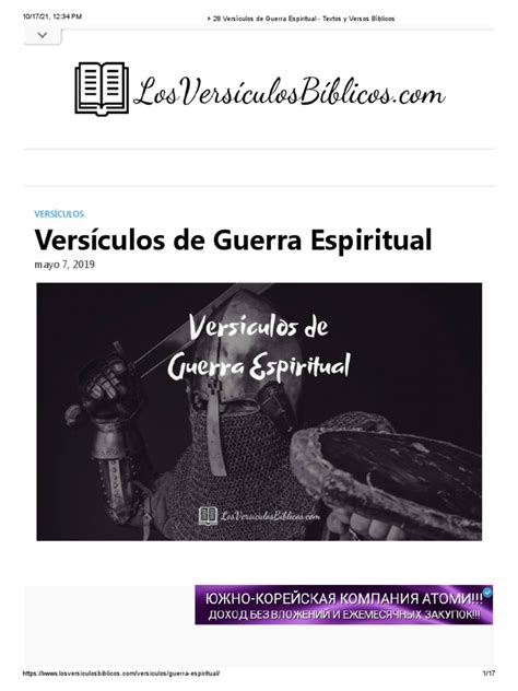 Guerra Espiritual 28 Versículos De Guerra Espiritual Textos Y Versos