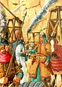 Hulagu Khan at the Siege of Baghdad | Middle eastern history, War art ...
