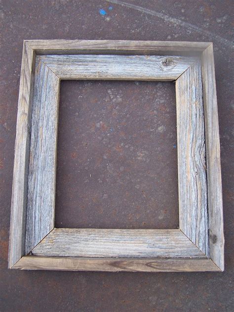 8x10 Deluxe Barnwood Picture Frame Rustic Weathered Etsy Barn Wood