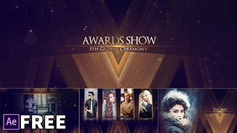 Download 10,000+ after effects templates, including business, wedding, etc from $5. Awards show | Free After Effects Templates - YouTube