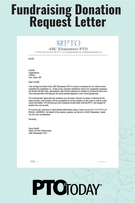 Fundraising Appeal Letter Template