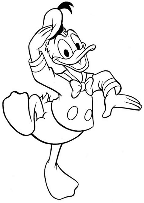 Desenhos Do Pato Donald Para Colorir Pop Lembrancinhas