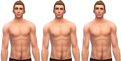 Body And Face Freckles Sims 4 Skins
