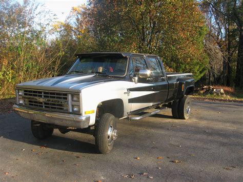 Chevy Ton Dually Crew Cab Lifted X Pick Up Classic Chevrolet Silverado For Sale