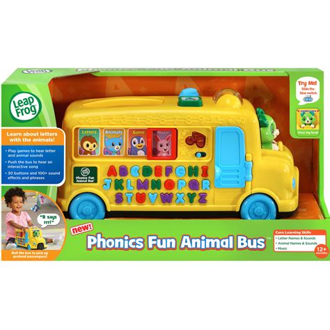 Vtech Phonics Fun Animal Bus Toy Learning And Development Baby And Toys