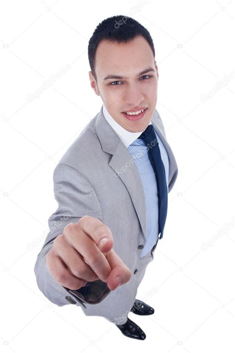 Business Man Pointing At Camera Stock Photo By ©feedough 4997161