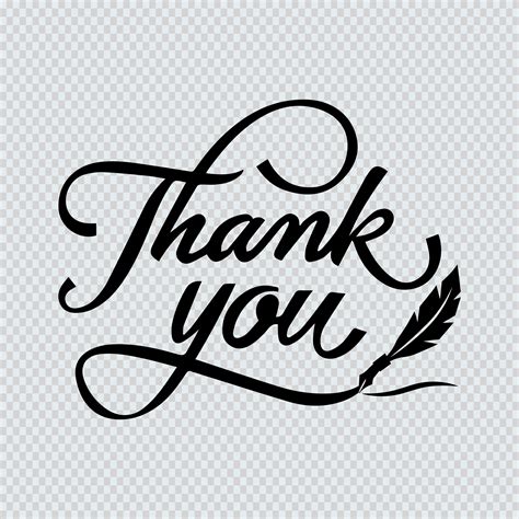 Thank You Gold Free Vector Art 9993 Free Downloads