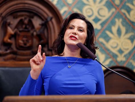 Whitmer Calls Out Critics About Her Dress At State Of The State Speech