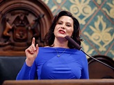 Whitmer calls out critics about her dress at State of the State speech ...
