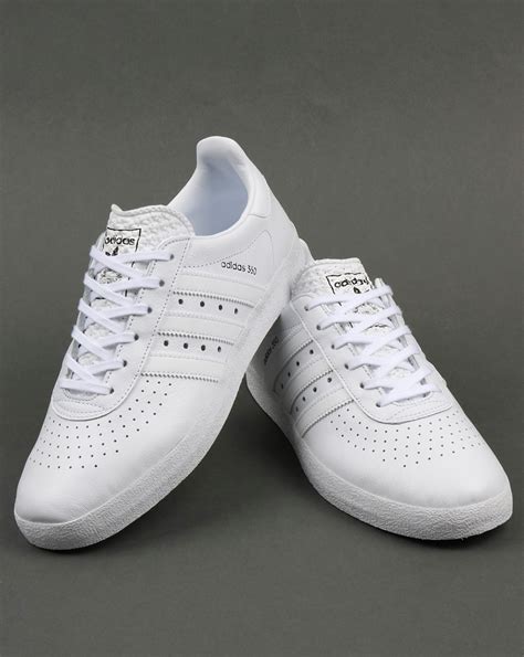Adidas 350 Trainers Whiteleathershoesoriginalsmens