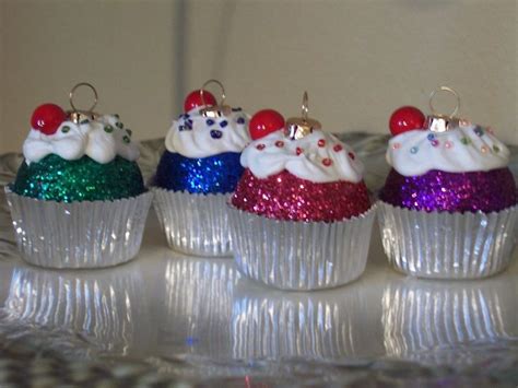 Christmas Cupcakes Ideas Christmas Ornament Cupcake Ornament